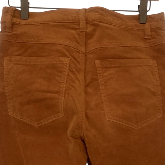 Cabi Corduroy Button-Fly Caramel Rust Brown Skinny Leg Pants 3927 Women's 4 - Picture 7 of 8